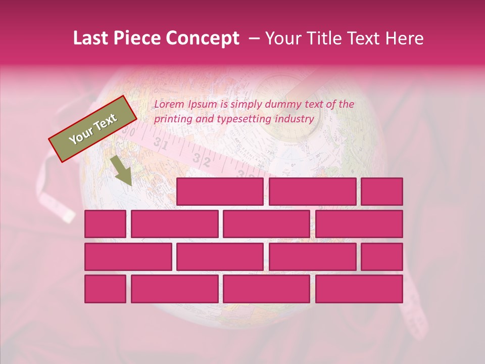 Senior  Finger Hold PowerPoint Template