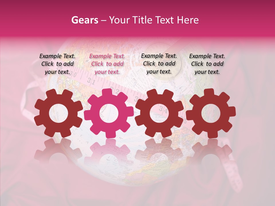 Senior  Finger Hold PowerPoint Template