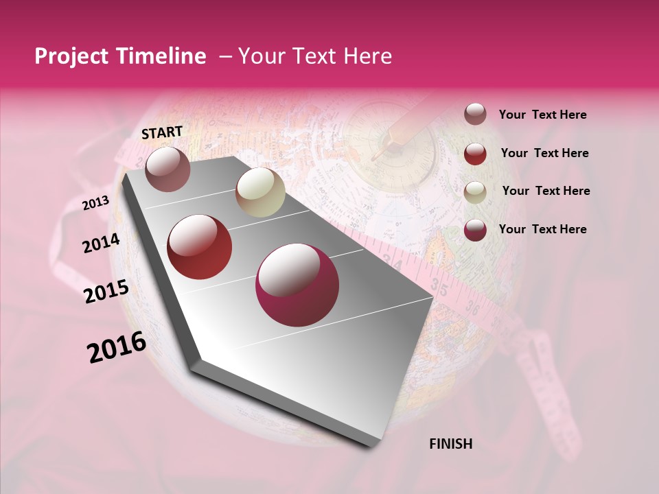 Senior  Finger Hold PowerPoint Template