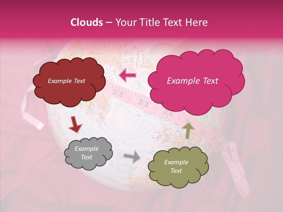 Senior  Finger Hold PowerPoint Template