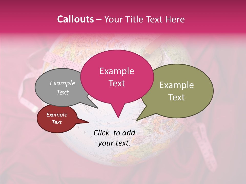 Senior  Finger Hold PowerPoint Template