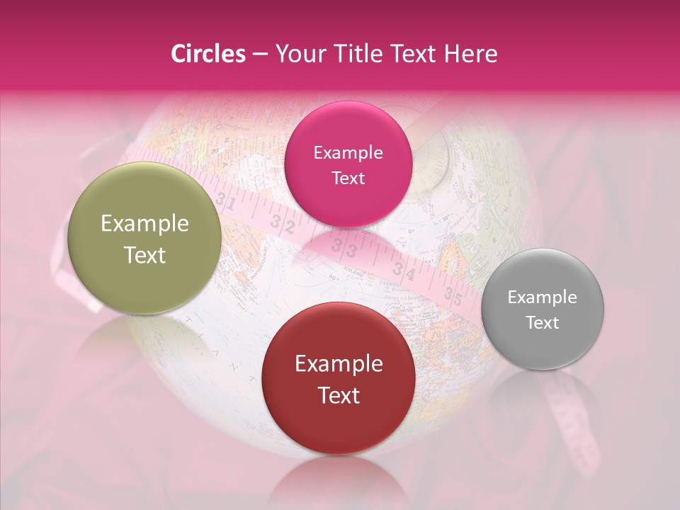 Senior  Finger Hold PowerPoint Template