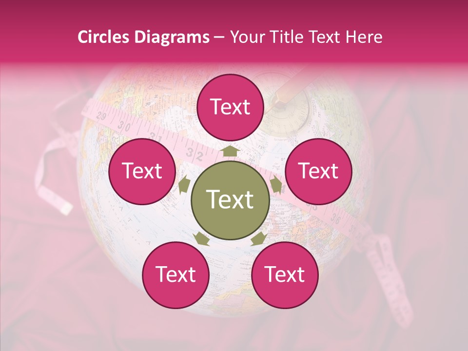 Senior  Finger Hold PowerPoint Template