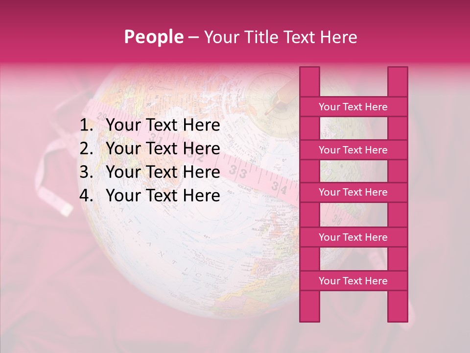 Senior  Finger Hold PowerPoint Template