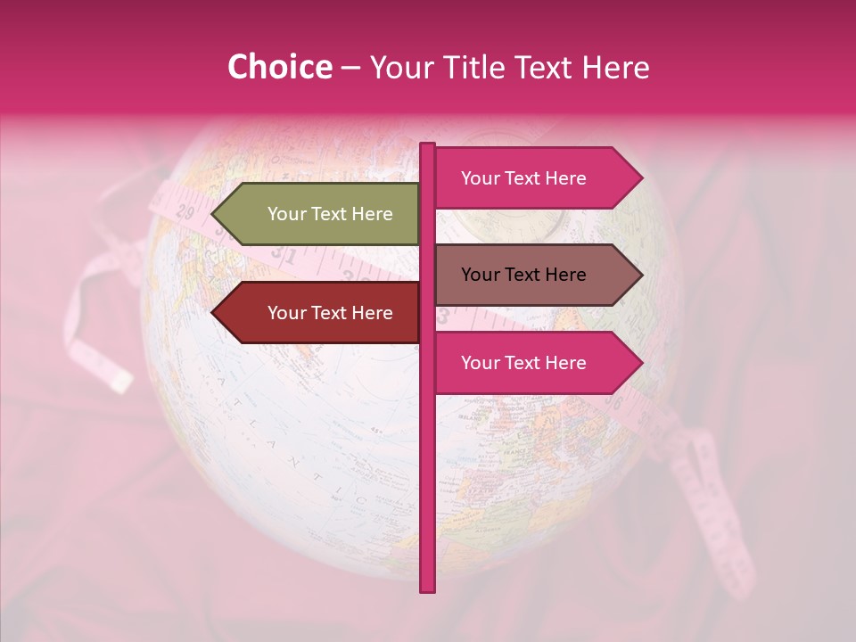Senior  Finger Hold PowerPoint Template