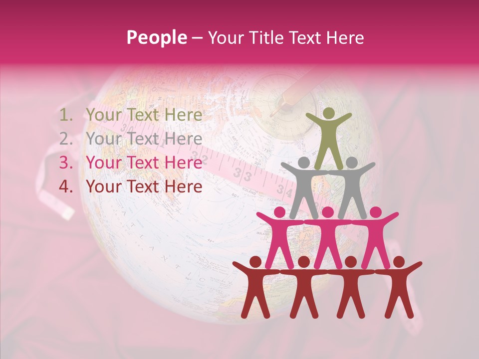 Senior  Finger Hold PowerPoint Template