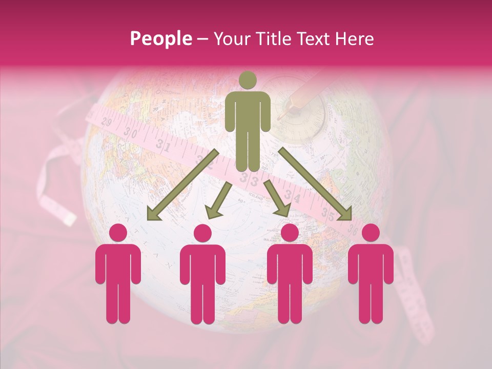 Senior  Finger Hold PowerPoint Template