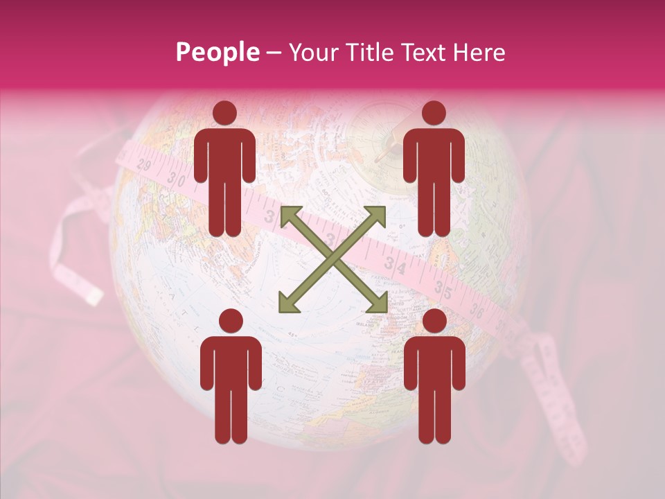 Senior  Finger Hold PowerPoint Template