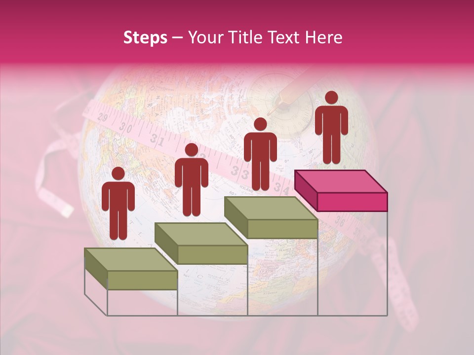 Senior  Finger Hold PowerPoint Template