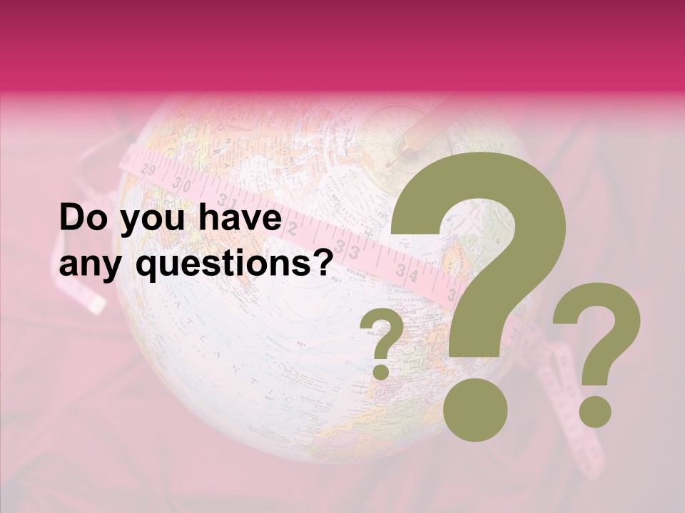 Senior  Finger Hold PowerPoint Template