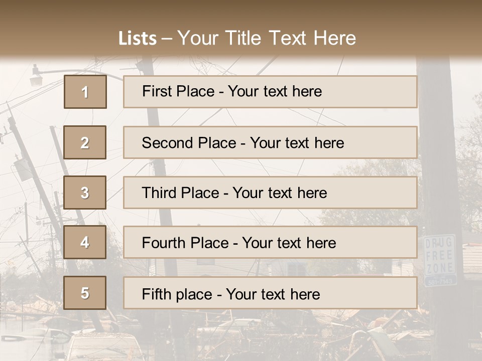 Senior  Finger White Background PowerPoint Template