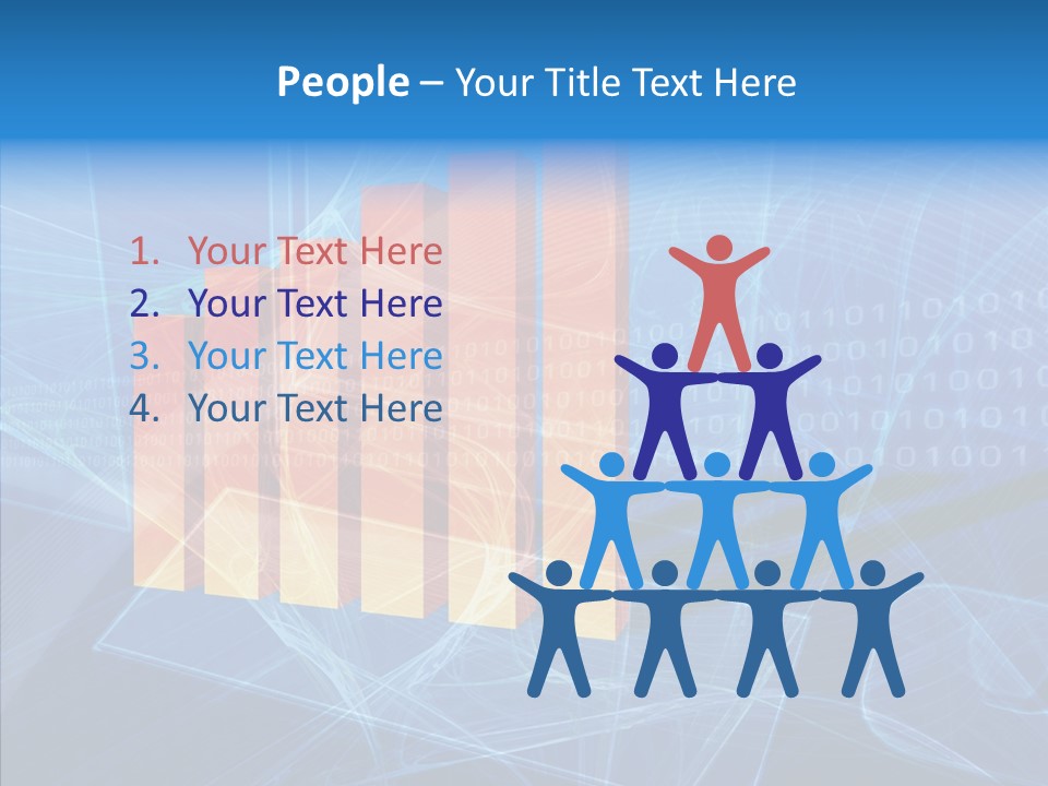 Hand Background Assist PowerPoint Template