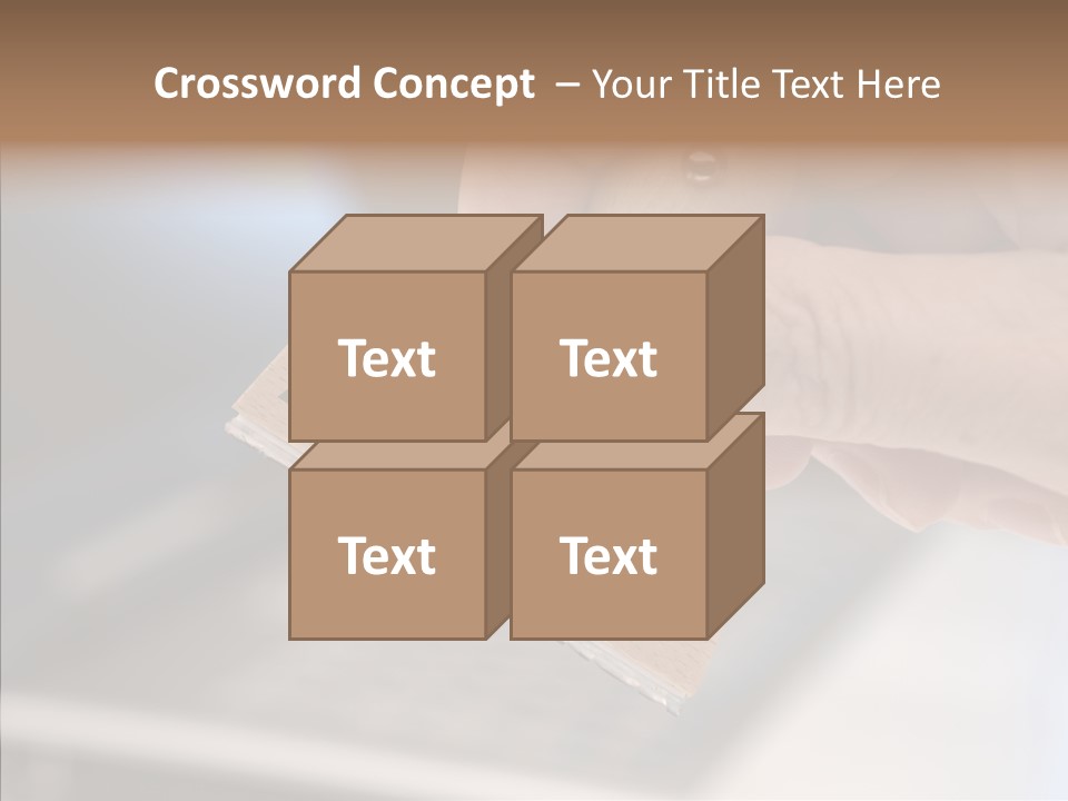 Senior  Background Assist PowerPoint Template