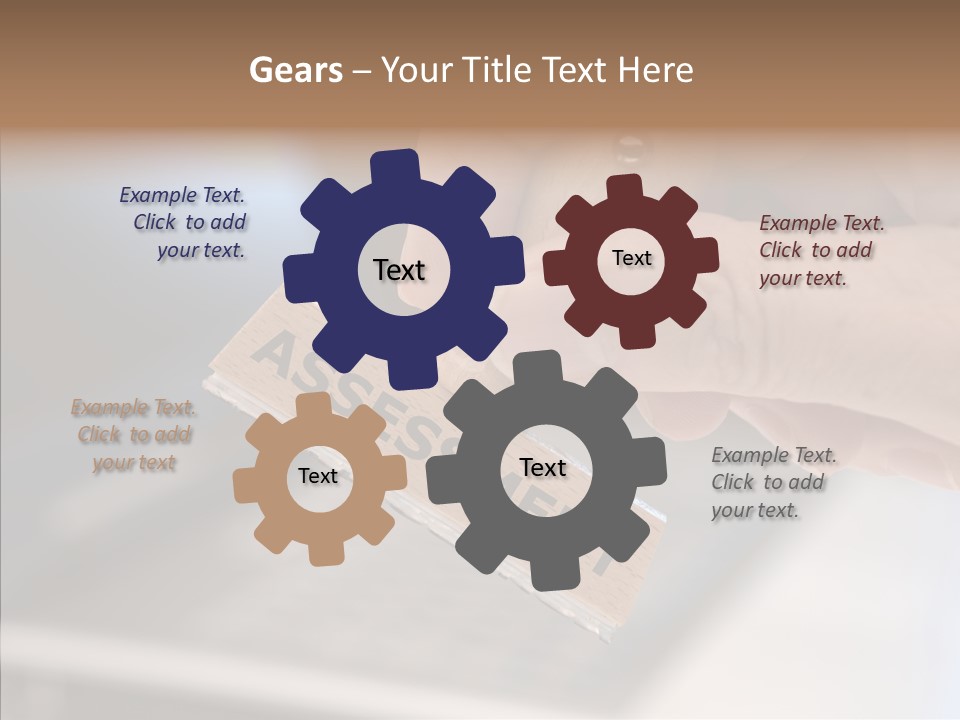 Senior  Background Assist PowerPoint Template