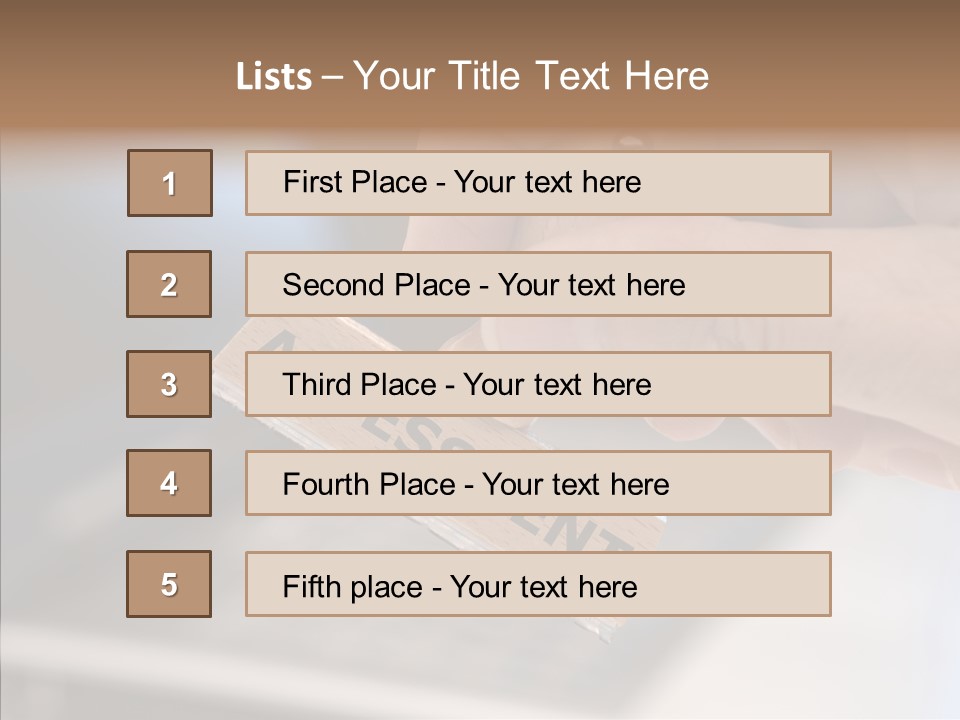 Senior  Background Assist PowerPoint Template