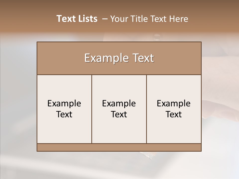 Senior  Background Assist PowerPoint Template