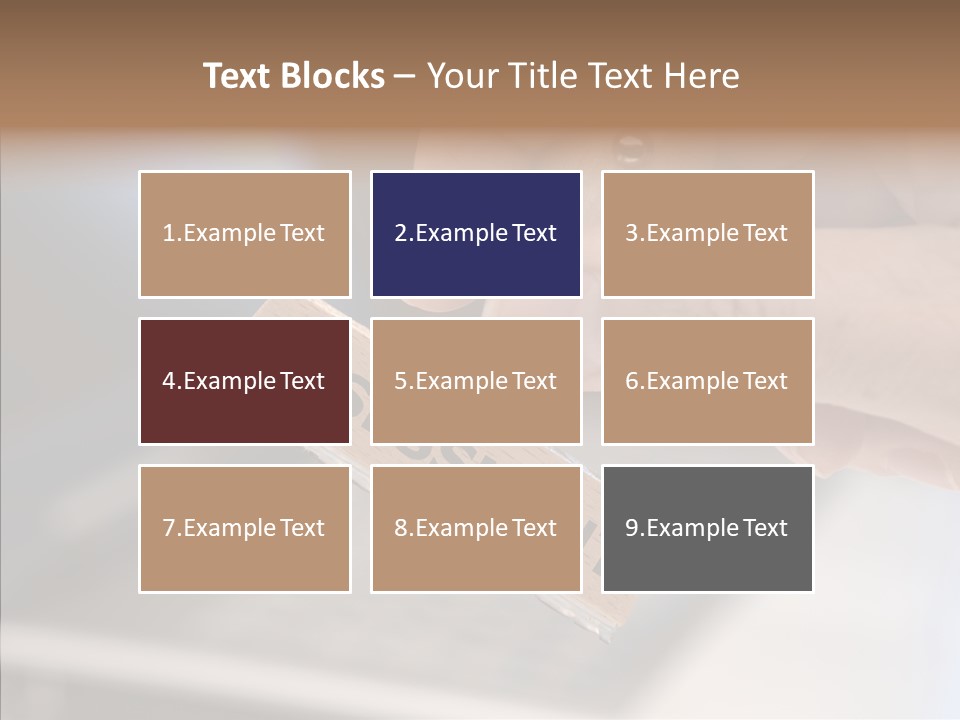 Senior  Background Assist PowerPoint Template