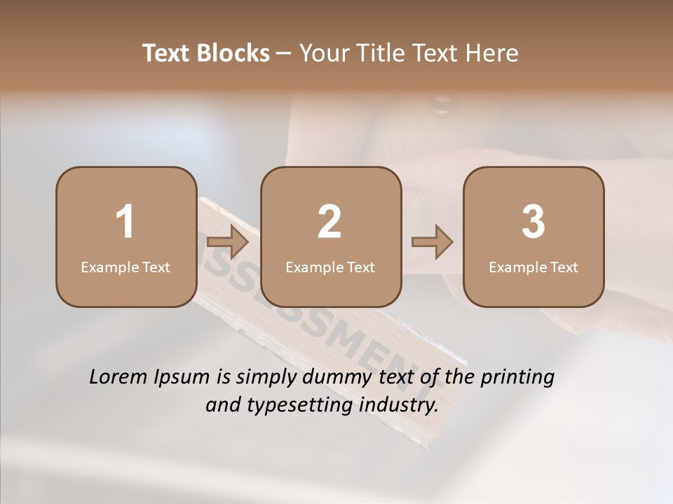 Senior  Background Assist PowerPoint Template