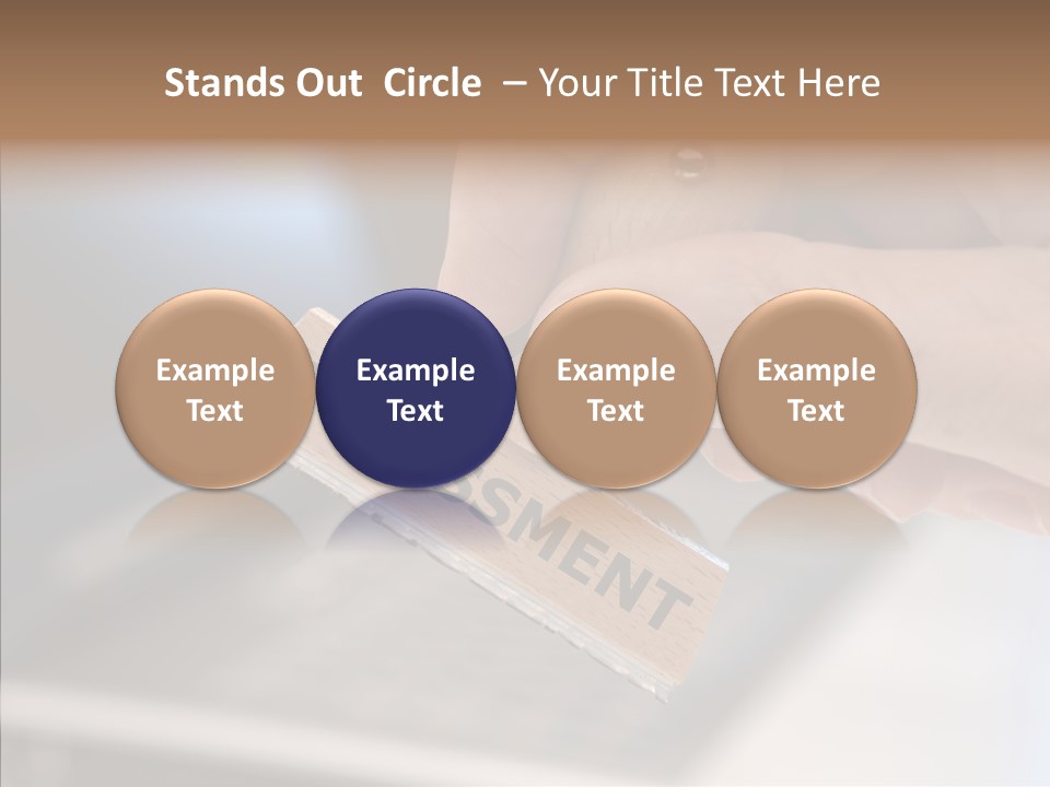 Senior  Background Assist PowerPoint Template