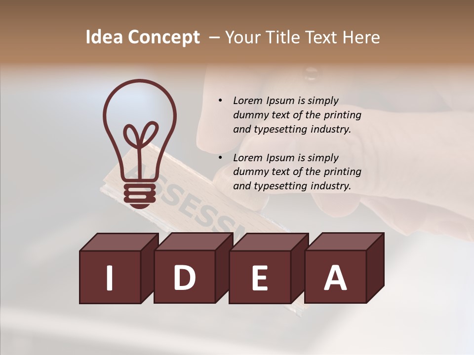 Senior  Background Assist PowerPoint Template