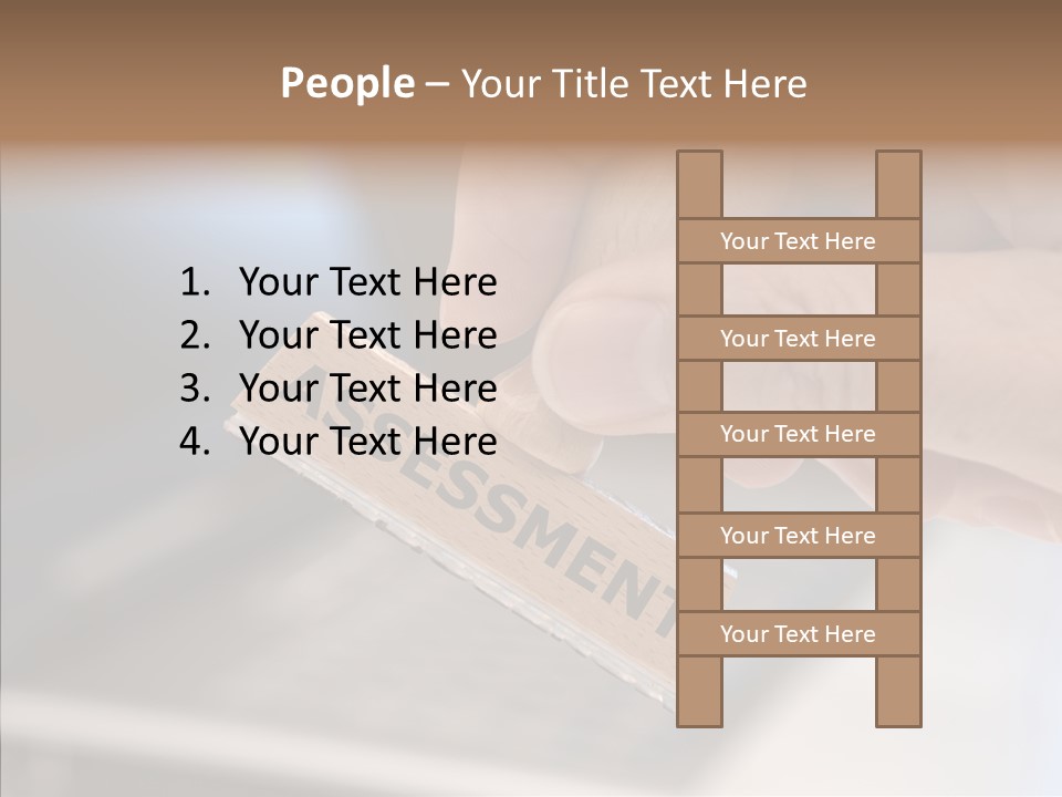Senior  Background Assist PowerPoint Template