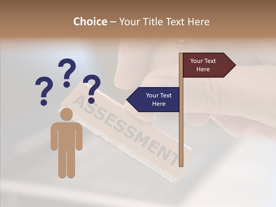 Senior  Background Assist PowerPoint Template