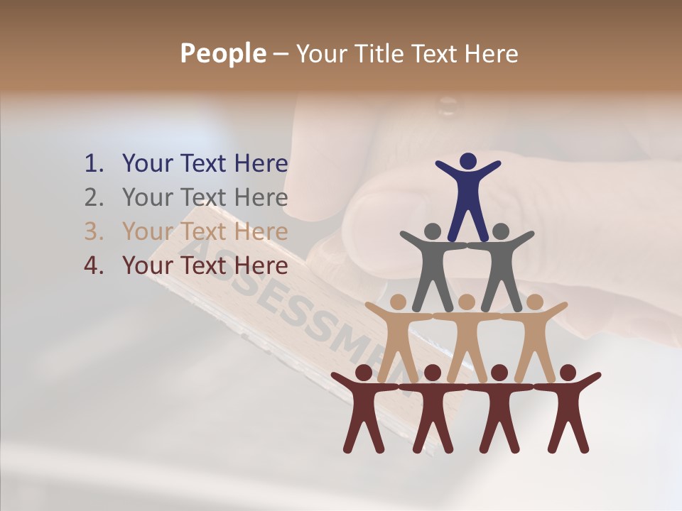 Senior  Background Assist PowerPoint Template