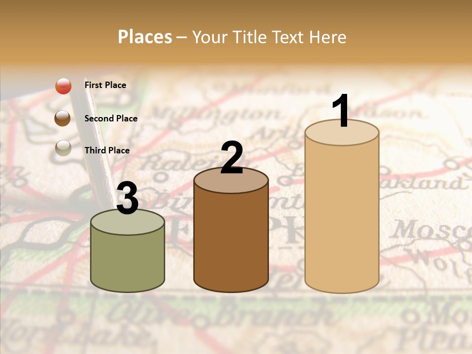 Female Touching Finger PowerPoint Template