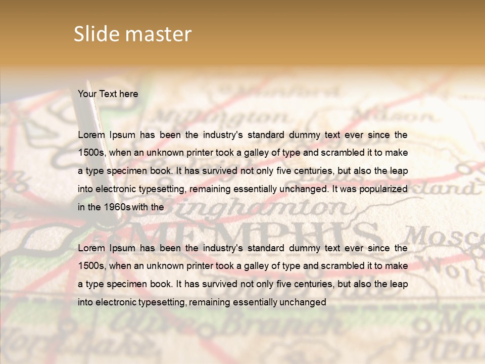 Female Touching Finger PowerPoint Template