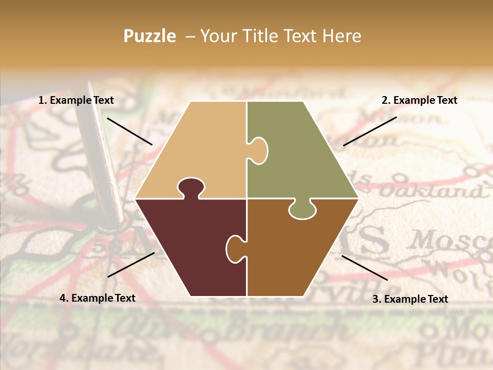 Female Touching Finger PowerPoint Template