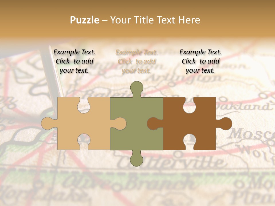 Female Touching Finger PowerPoint Template