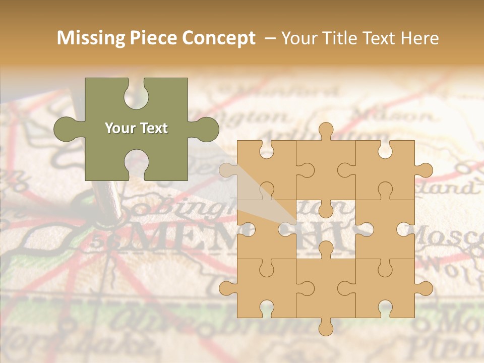 Female Touching Finger PowerPoint Template