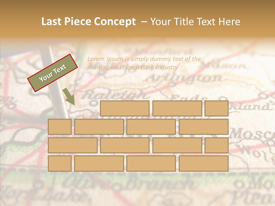 Female Touching Finger PowerPoint Template