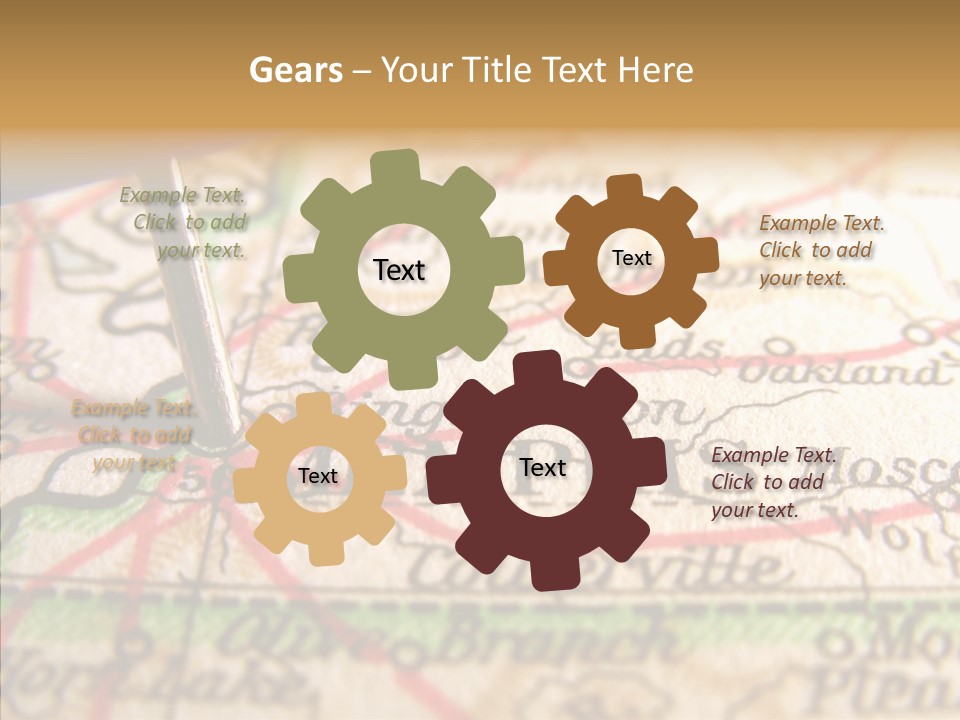 Female Touching Finger PowerPoint Template