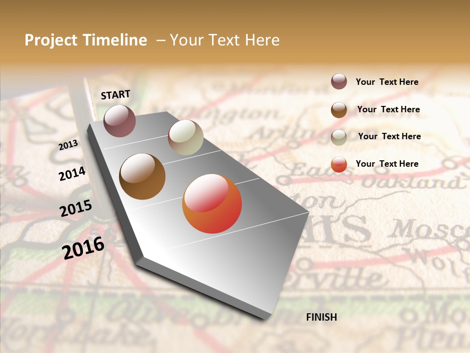 Female Touching Finger PowerPoint Template