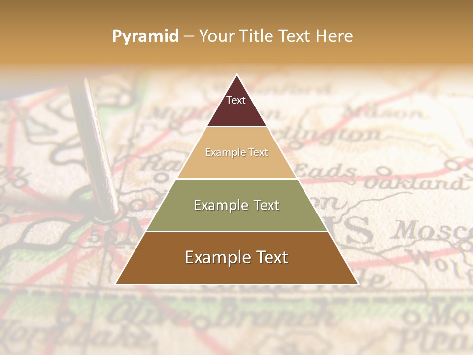 Female Touching Finger PowerPoint Template