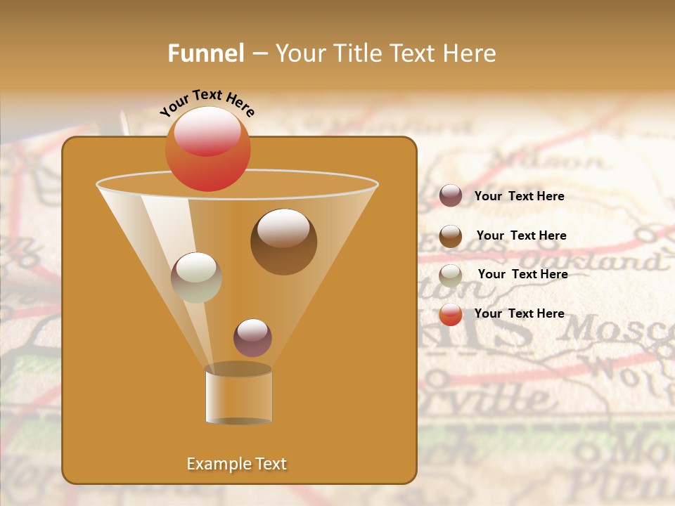 Female Touching Finger PowerPoint Template