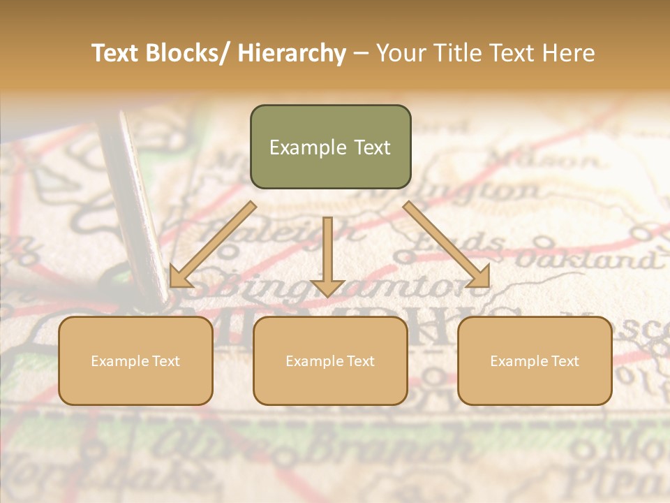 Female Touching Finger PowerPoint Template