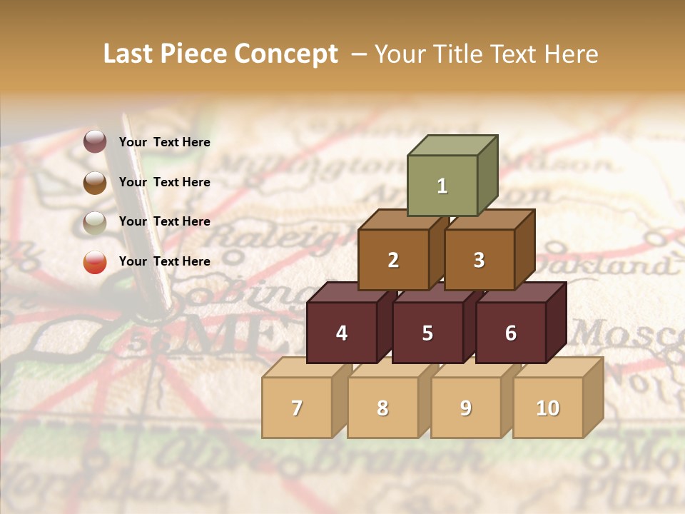 Female Touching Finger PowerPoint Template