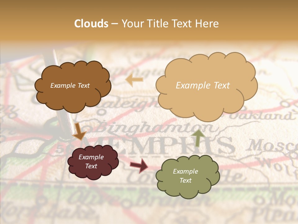 Female Touching Finger PowerPoint Template