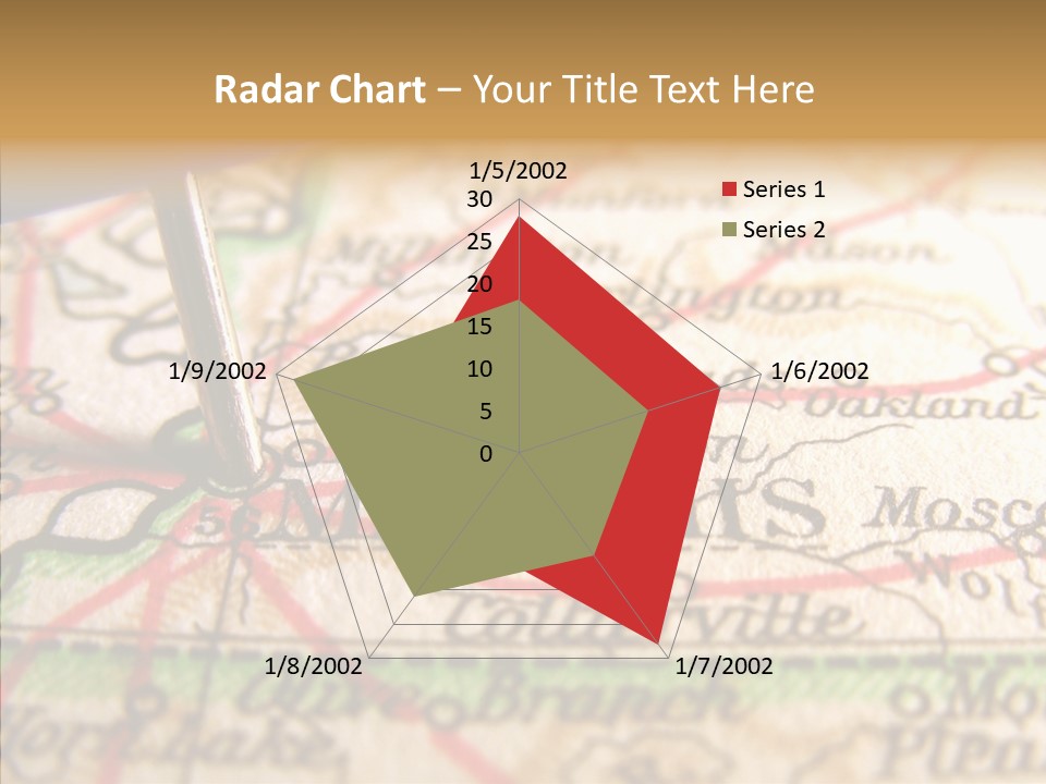 Female Touching Finger PowerPoint Template