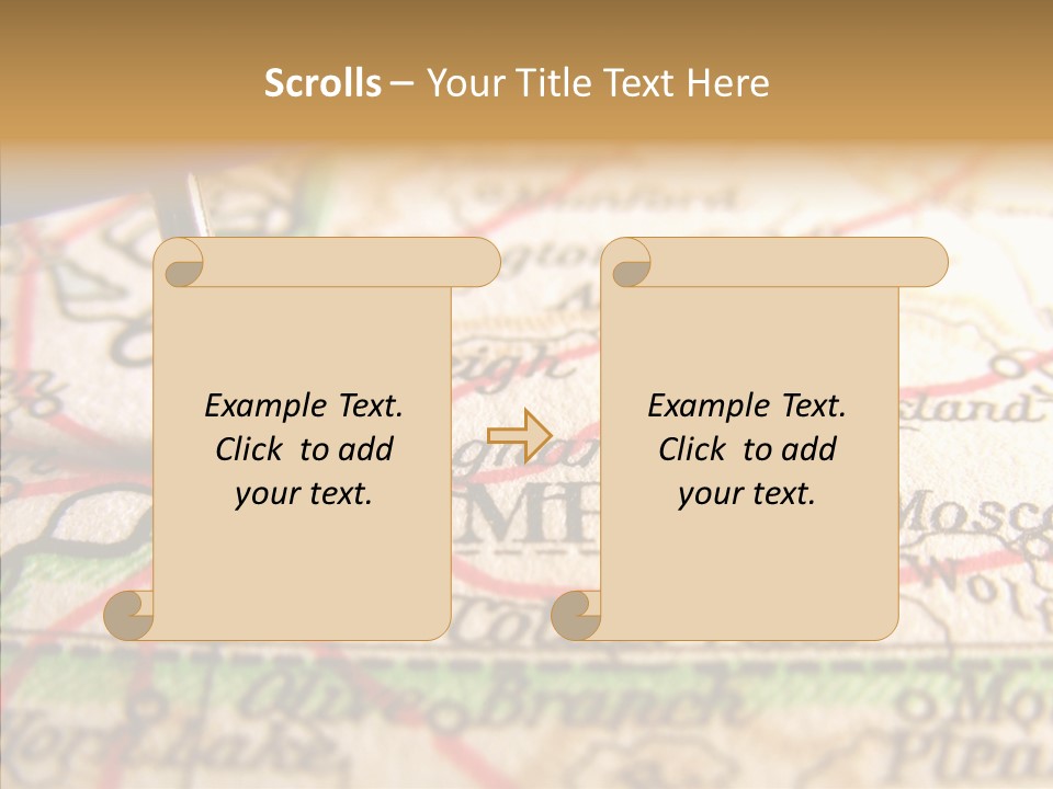 Female Touching Finger PowerPoint Template