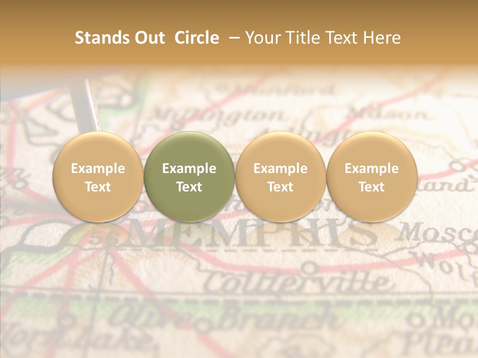 Female Touching Finger PowerPoint Template