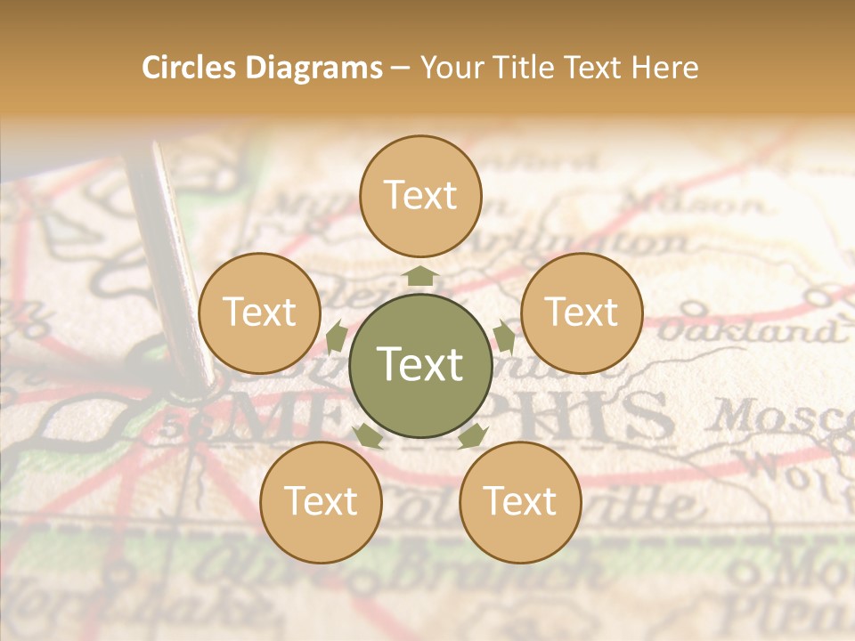 Female Touching Finger PowerPoint Template