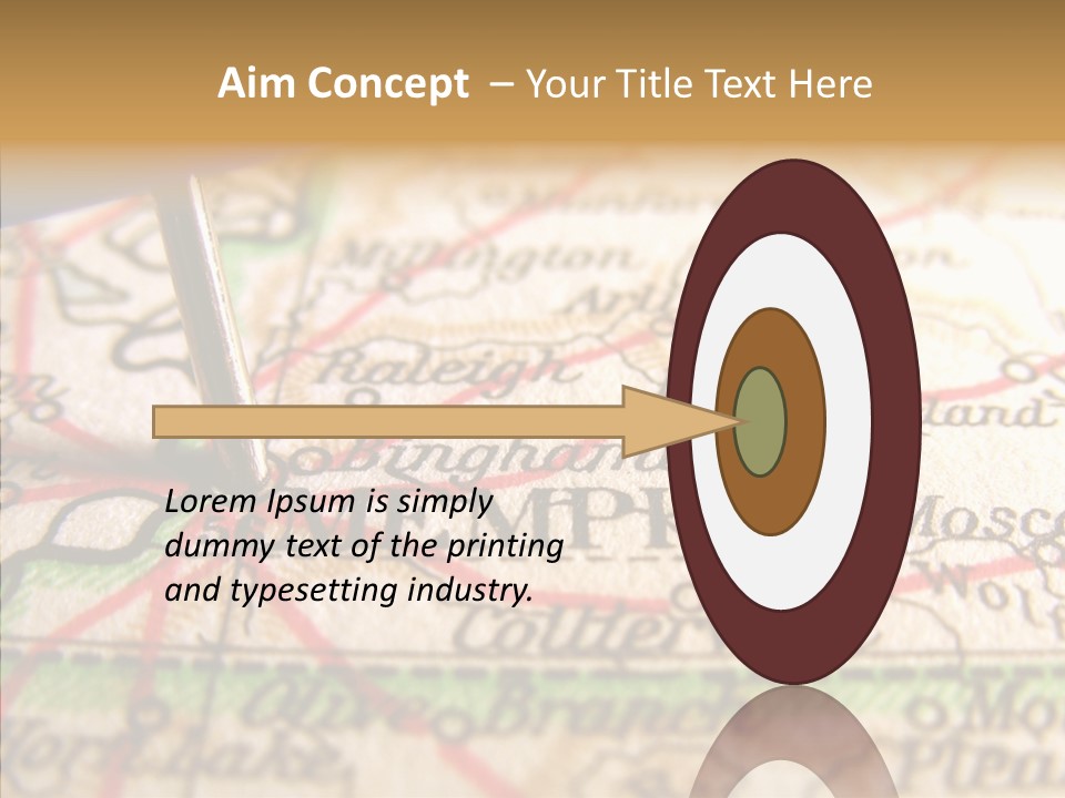 Female Touching Finger PowerPoint Template