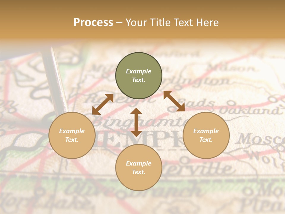 Female Touching Finger PowerPoint Template