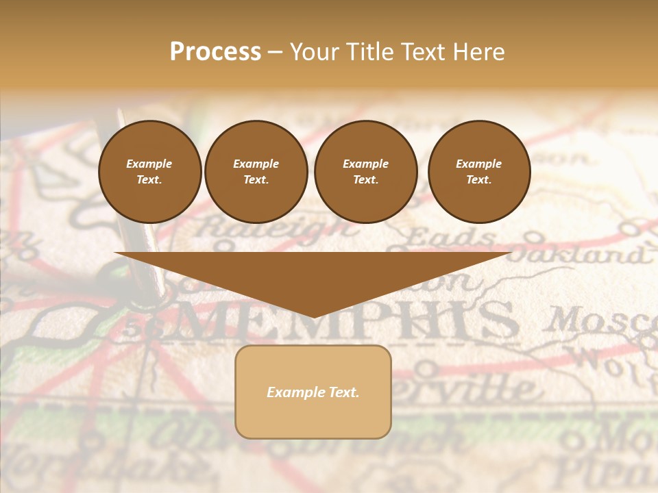 Female Touching Finger PowerPoint Template