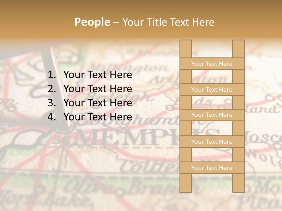 Female Touching Finger PowerPoint Template