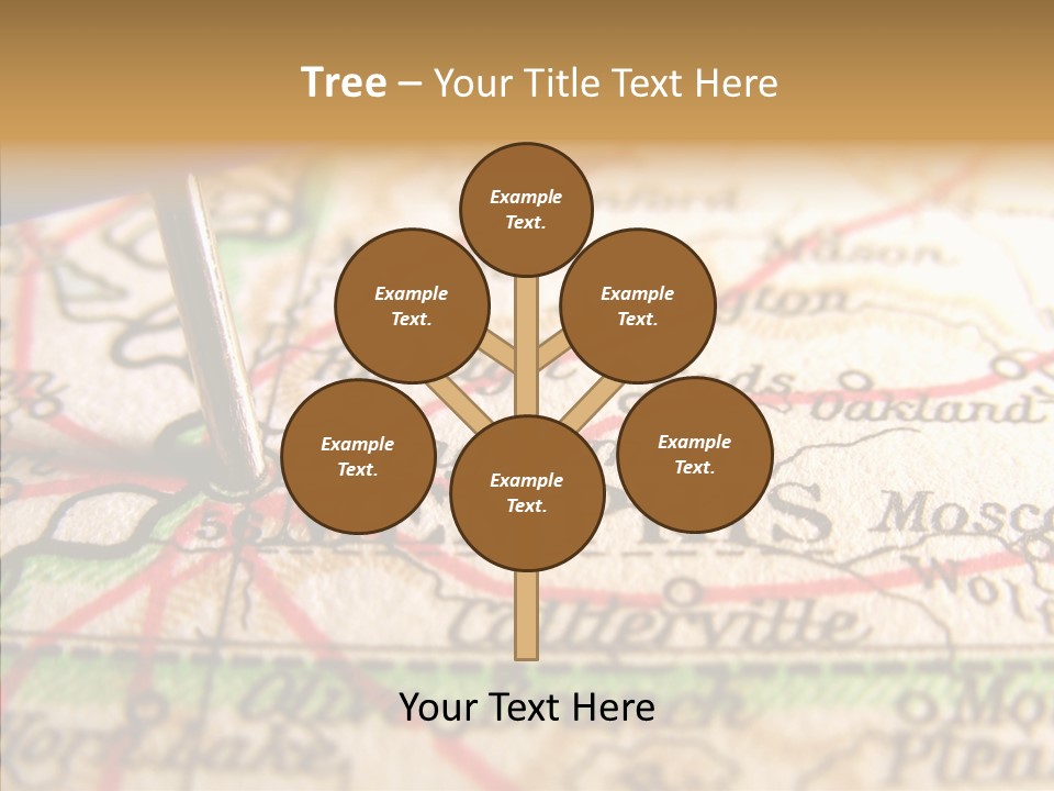 Female Touching Finger PowerPoint Template