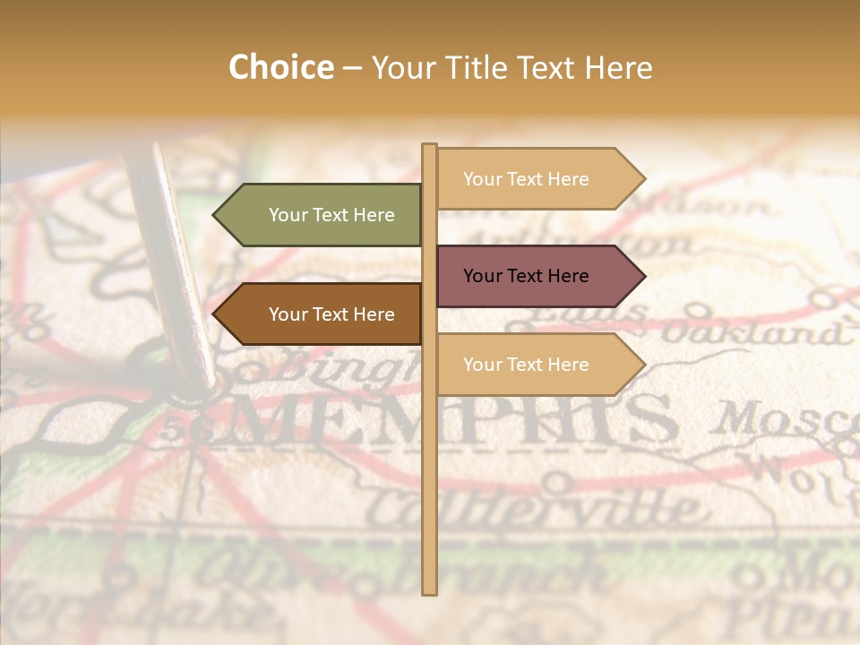 Female Touching Finger PowerPoint Template